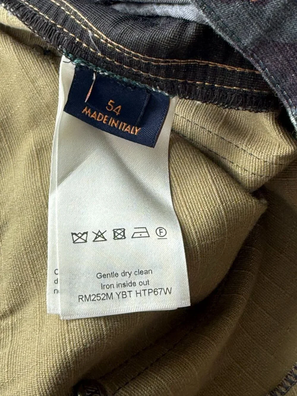Louis Vuitton Navy & Orange Camouflage Carpenter Shorts